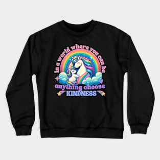 Choose Kindness World Crewneck Sweatshirt